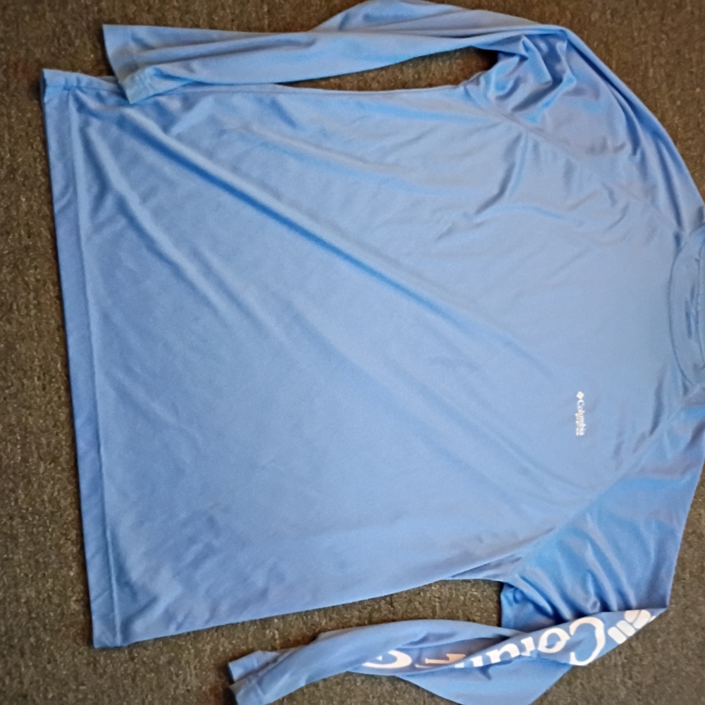 Columbia Light Blue Performance Shirt